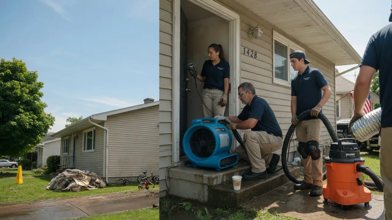 Water Damage Restoration in Hope, IN near me